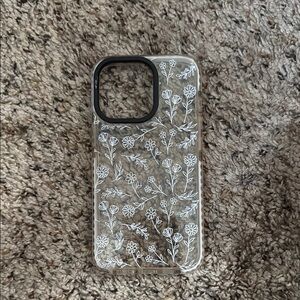 Floral Clear Phone Case